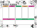 Weekly Planner - Doodlebug