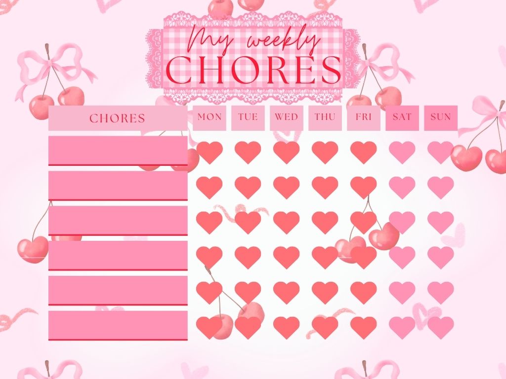 Weekly Chores - Sweet Cherry Love